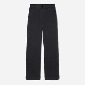 Everlane Organic Wide-Leg Pant size 12 Black